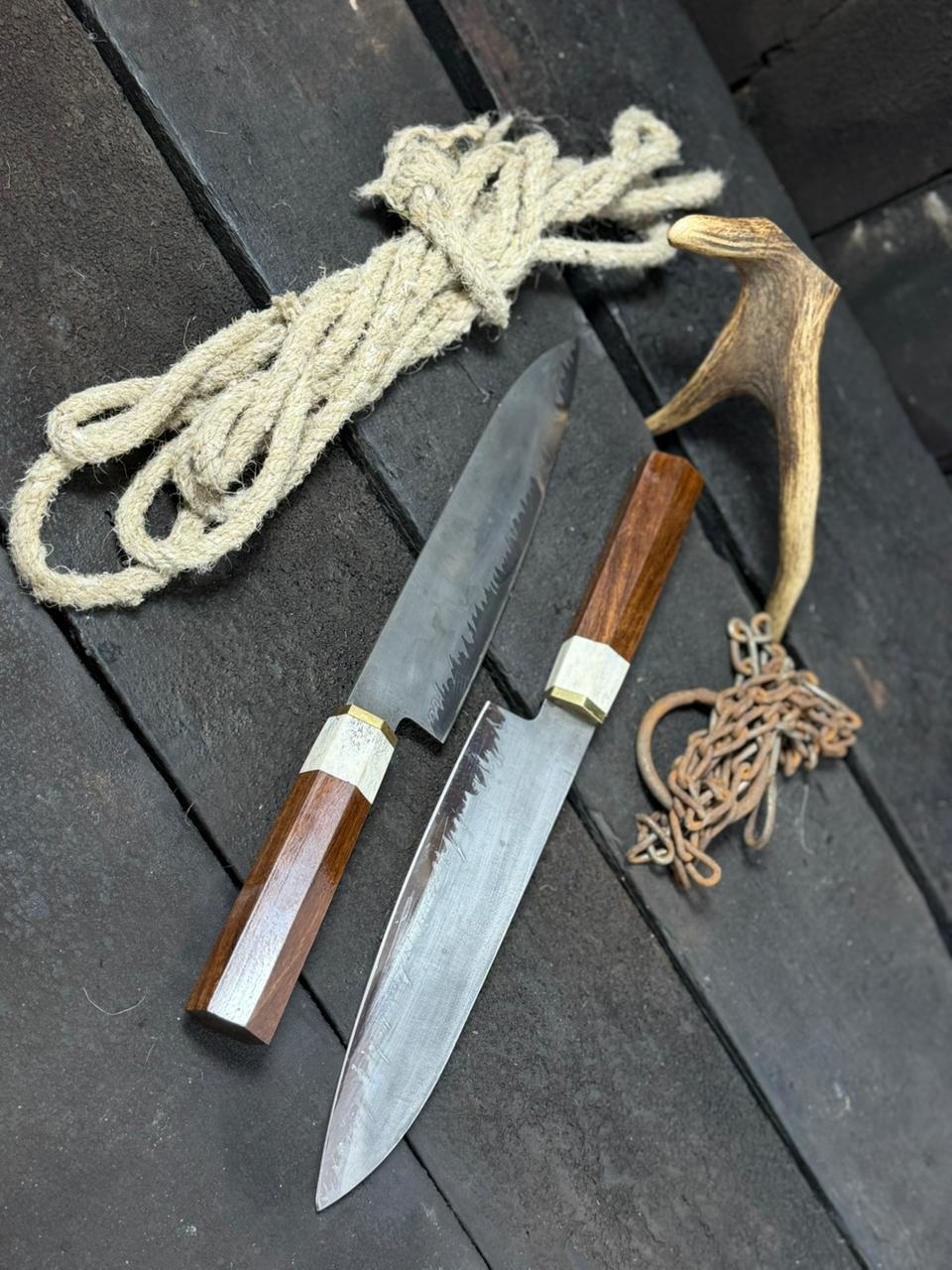 Handmade High Carbon Steel Chef Knife – Premium Forged Kitchen Knife